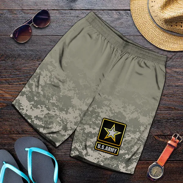 Men Shorts  Army